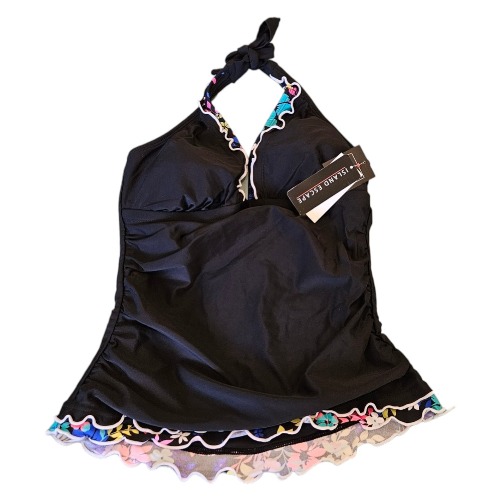 Island Escape Size 6 Swimsuit Top